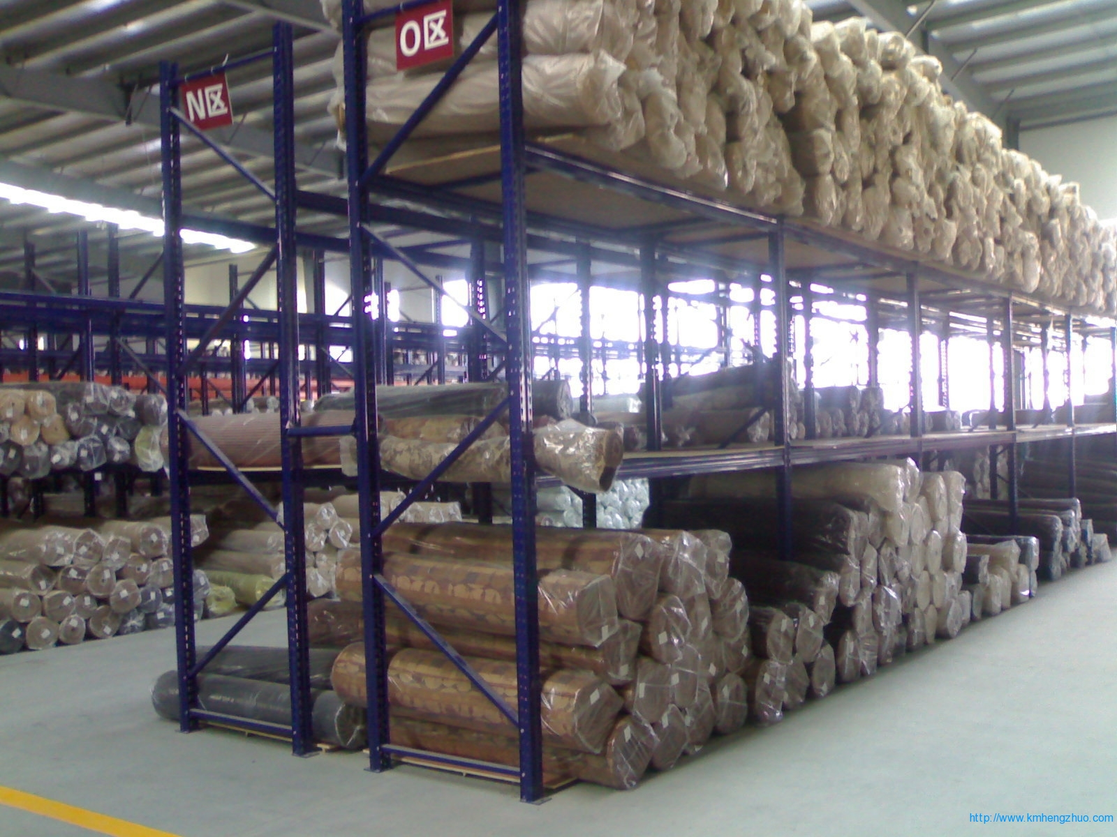 HZ-790型橫梁式貨架    重型高層倉庫貨架應用案例